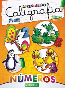 Aprendendo Caligrafia - Numeros