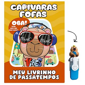 Capivaras meu livrinho de passatempos