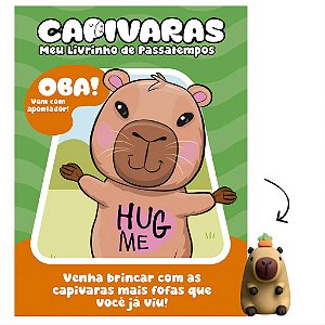 Capivaras meu livrinho de passatempos