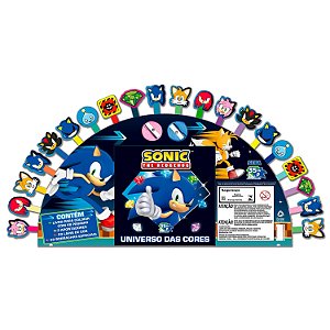 Sonic coleção universo das cores
