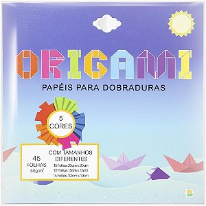 Origami Papéis para Dobradura (45 folhas) VU