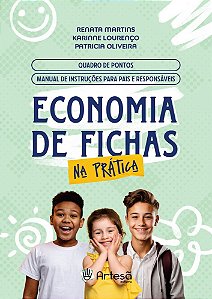 Economia de fichas: quadro de pontos - Bloco 40 folhas