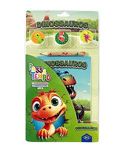Livro passatempos - Dinossauros