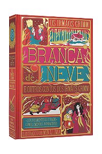 Branca de Neve e outros contos dos irmãos Grimm – Edição de luxo ilustrada e com elementos interativos do estúdio MinaLima