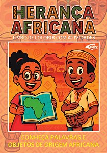 Herança Africana Para Colorir