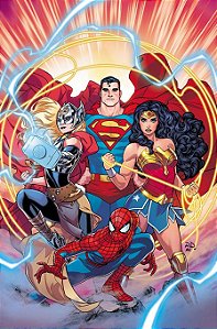 Homem-aranha/superman - capa variante 02