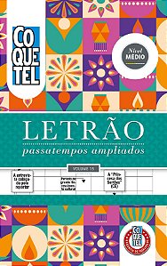 Livro Coquetel Espiral Letrão Médio 15
