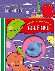 Diversão no banho com o golfinho