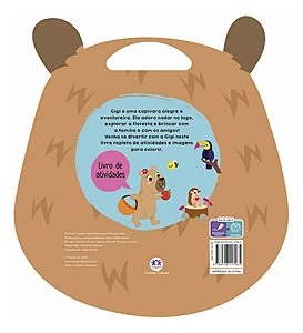Meu Bloquinho Divertido Capivara - Atividades e Colorir com Alça