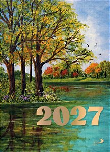 Calendario De Parede 2027 - Santos