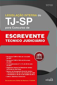 Legislação Interna do TJSP para Concurso de Escrevente