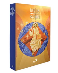Bíblia Pastoral - Média Cristo - Pinturas Laterais
