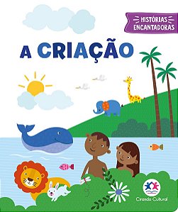 A Criação - Livro pequeno almofadado