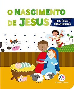 O nascimento de Jesus - Livro almofadado pequeno