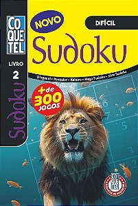 Livro Coquetel Sudoku Dificil 2