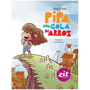 Pipa com cola de arroz