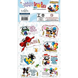 Cartela De Adesivos Stickers -  Nº25 - Smilinguido