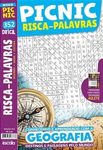 Livro Picnic Risca Palavras - Difícil: 352 - conhecendo e apren...