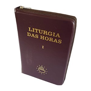 Livro Liturgia das horas Vol. I - zíper