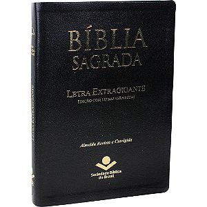 Livro Bíblia Sagrada Letra Extragigante com índice digita...