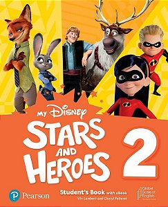 Livro My Disney stars & heroes level 2 student's book with eboo...