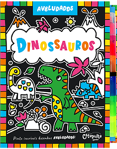 Livro Aveludados dinossauros
