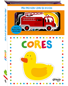 Livro Meu primeiro livro de encaixe: Cores (Volume 1)