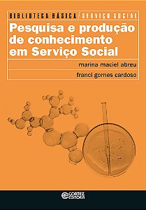 Livro Pesquisa e produção de conhecimento em serviço social