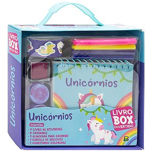 Livro Livro-BOX divertido! Unicórnios