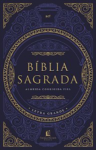 Livro Bíblia Tesouro Sagrado, ACF, Capa Dura, Letra Grand...