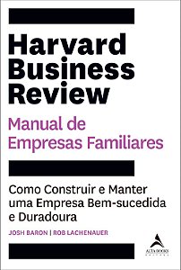 Livro Harvard business review manual de empresas familiar...