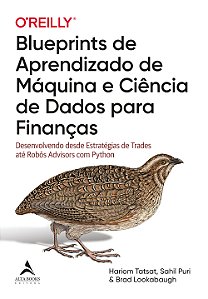 Livro Blueprints de aprendizado de máquina e ciência de d...