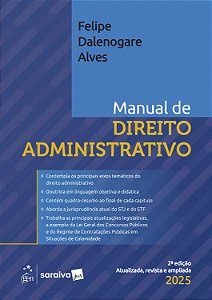 Livro Manual de Direito Administrativo - 2ª Edição 2025