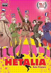Livro Hetalia Axis Power - Volume 03