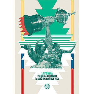 Livro La Primera -  Palmeiras Feminino Campeão Da América 2022