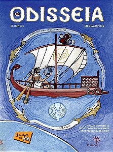 Livro Odisseia em quadrinhos