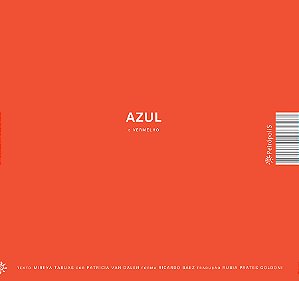 Livro Azul e vermelho
