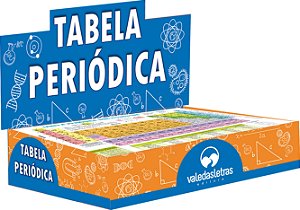Livro Tabela periódica c/ 50 unidades