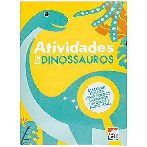 Livro Atividades de Dinossauros: Vol.1 (Amarelo) (Volume 1)