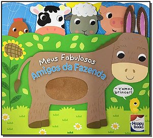 Livro Carinhas Felizes: Amigos da Fazenda