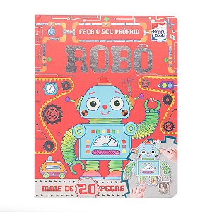 Livro Faça e Brinque: Robô