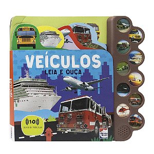 Livro Leia e Ouça: Veículos