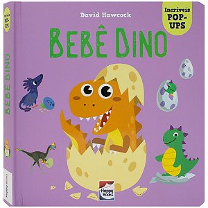Livro Incríveis POP-UPS: Bebê Dino