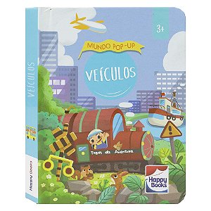 Livro Mundo Pop-up: Veículos