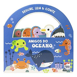 Livro Segure, Leia & Conte: Amigos do Oceano