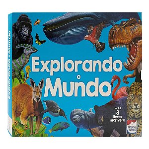 Livro Explorando o Mundo II: Combo com 3 livros