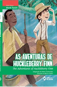 Livro As Aventuras De Huckleberry Finn: The Adventures Of Huckl...