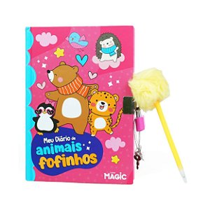 Animais Fofinhos - Livro diário secreto