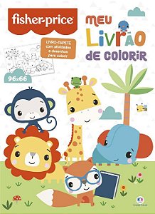 Livro Fisher-Price - Meu livrão de colorir