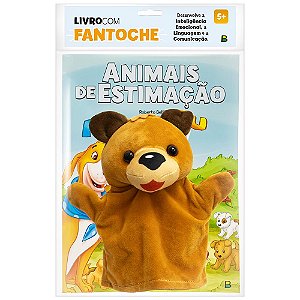 Livro Livro com Fantoche: Animais de Estimação